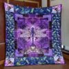 Magical Dragonfly Quilt Blanket Lu88  Quilt
